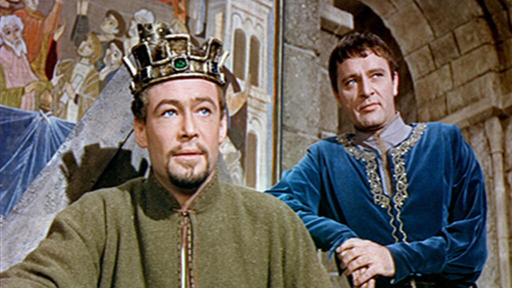 Peter O'Toole and Richard Burton in Becket.