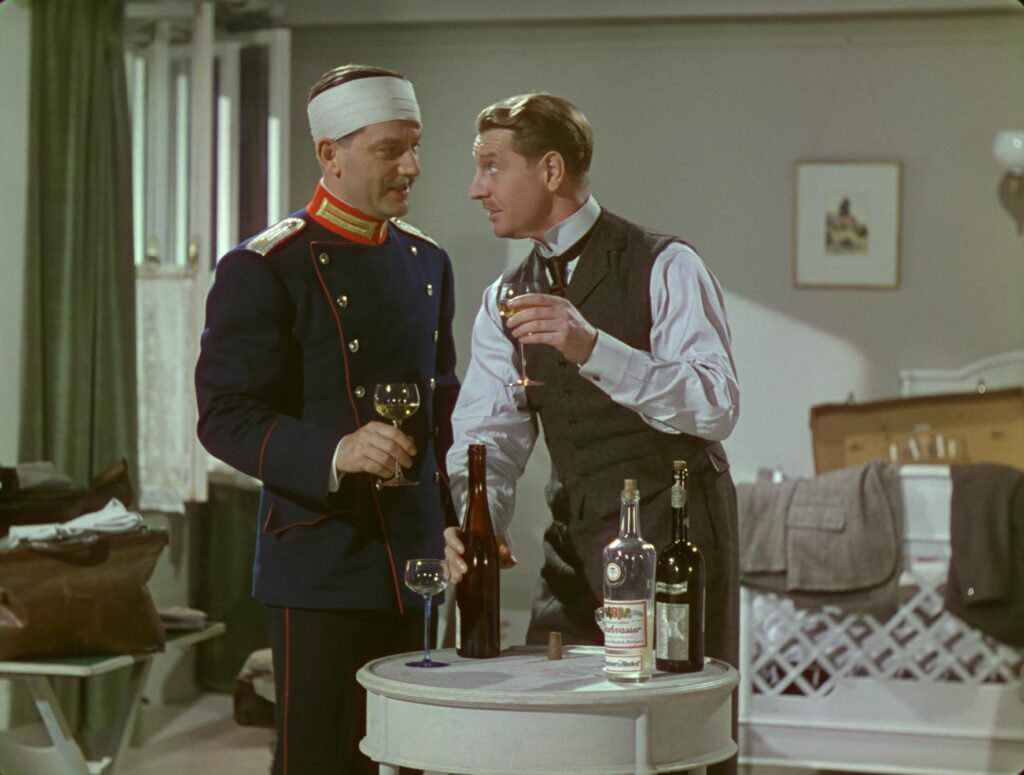 Anton Walbrook and Roger Livesey in The Life and Death of Colonel Blimp