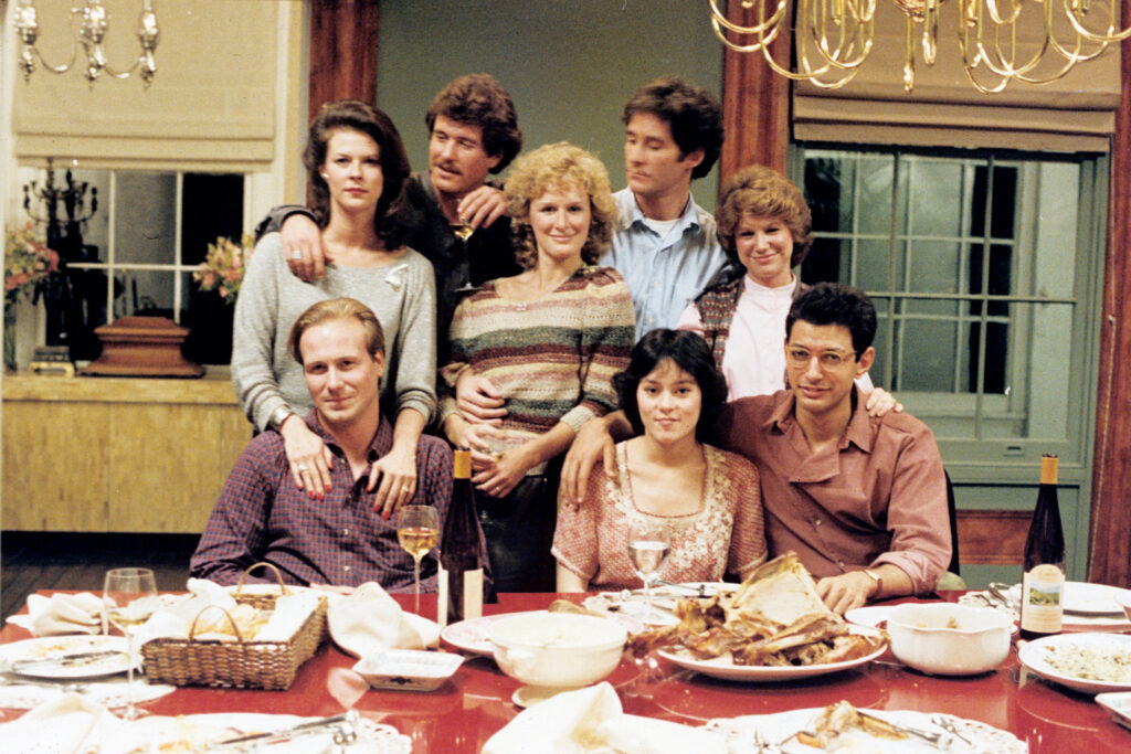 The cast of The Big Chill